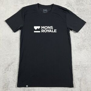 Mons Royale Shirt Men XS Merino Air Con First Layer Icon Tee Outdoor Performance